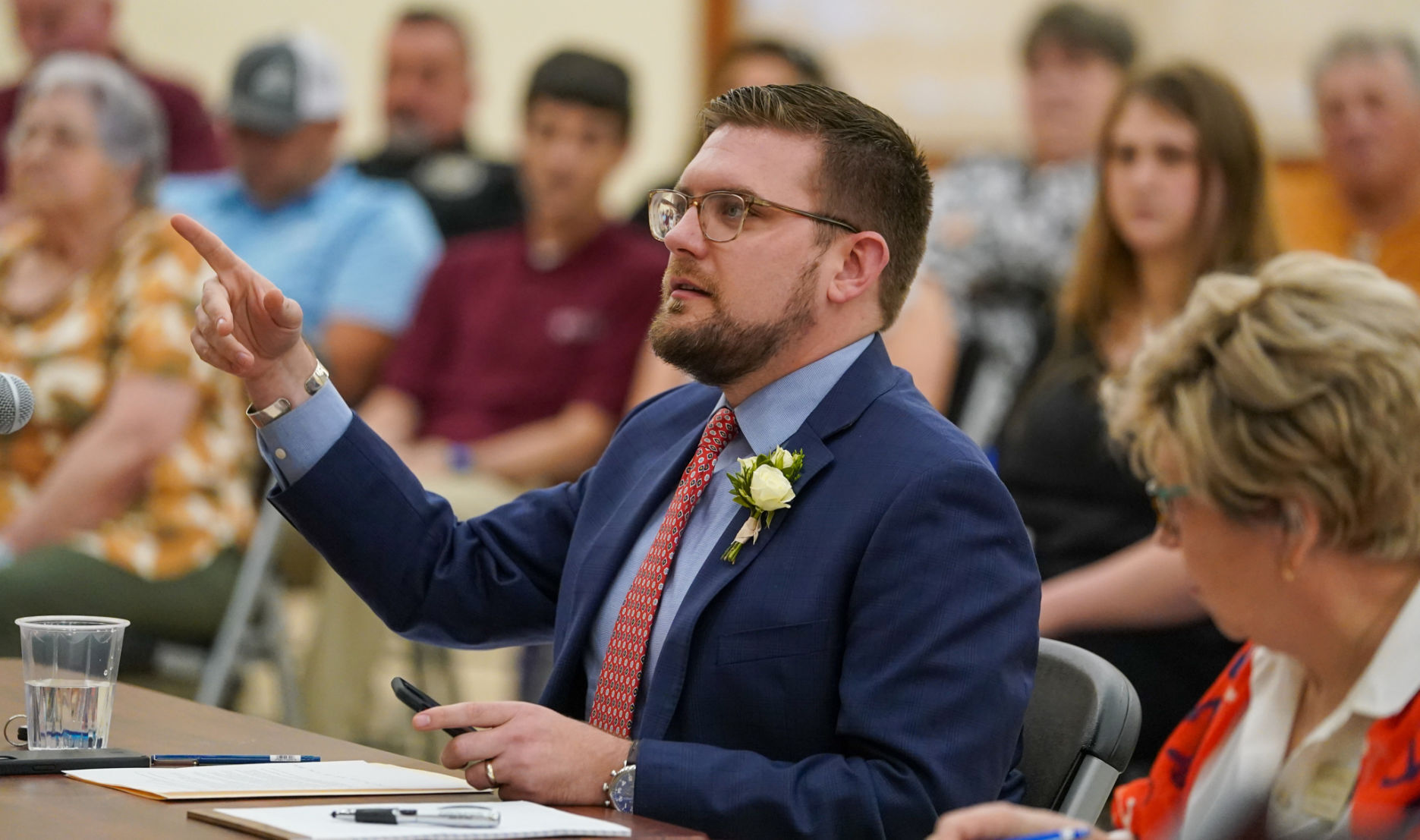 Nick Oschner moderates forum.jpg